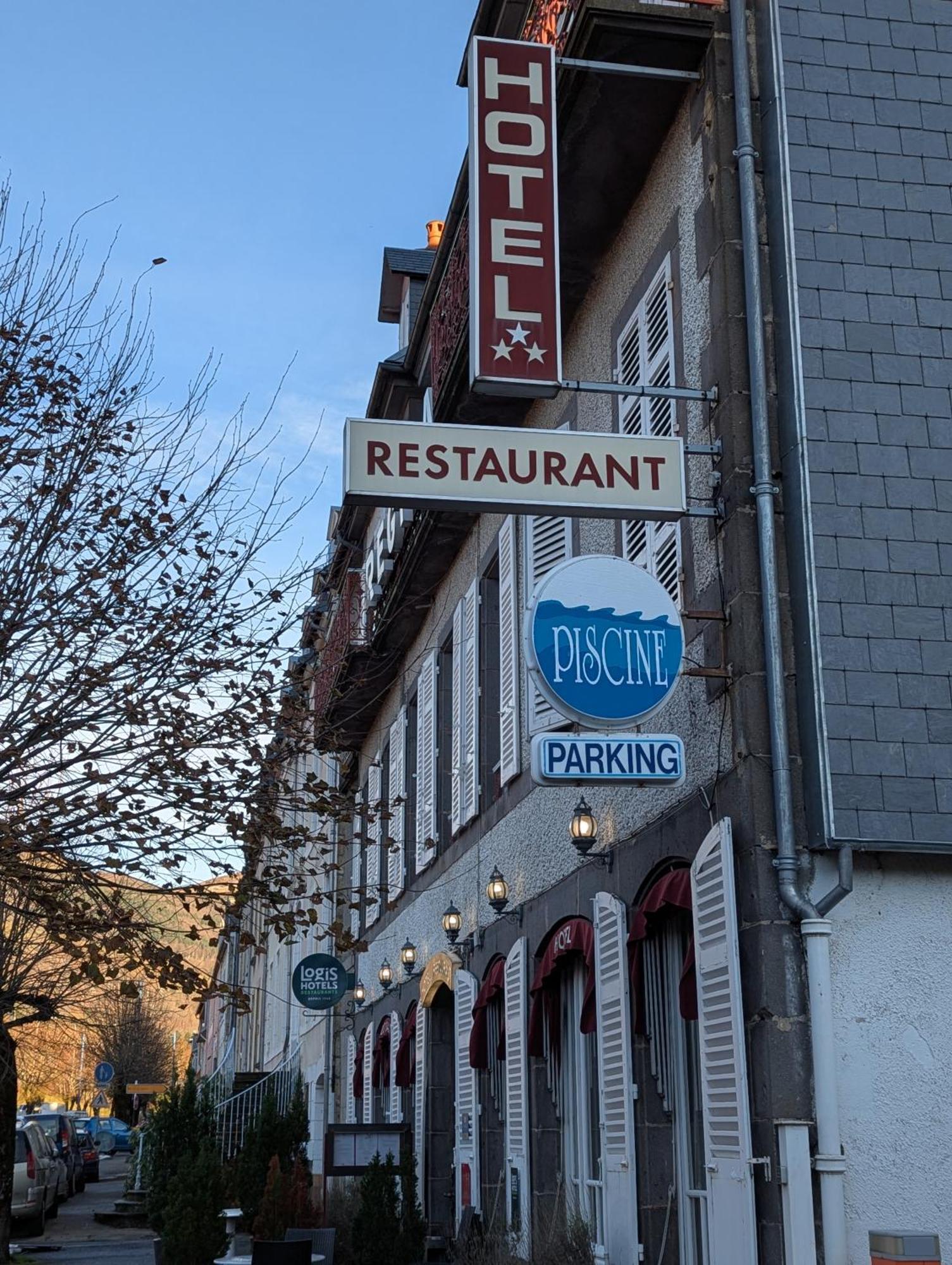 Logis Hotel Regina La Bourboule Exterior foto
